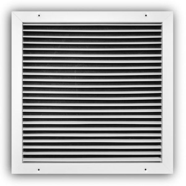 TRUaire A270/16X25 Fixed Bar Return Air Grille Front View