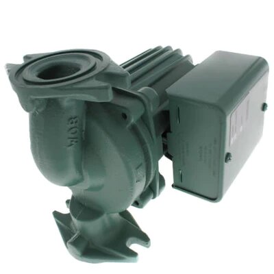 Taco 0014-VDTF1 Variable Speed Delta-T Cast Iron Circulator Pump, 115V Side View