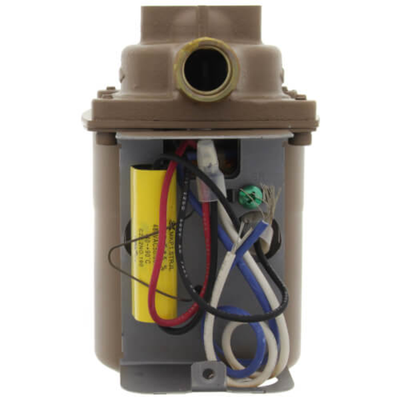 Taco 006-BC8Y (1/2" Sweat) Bronze Circulator, 1/40 HP (230V) Top View