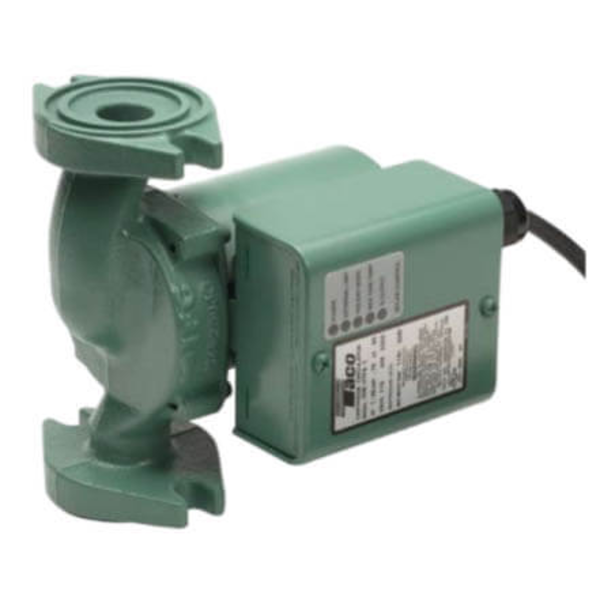 Taco 008-VTSF6 008 Taco Flange Variable Speed Solar Control Stainless Steel Circulator Front View