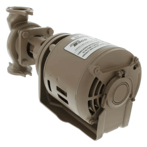 Taco 110-24S 110 Stainless Steel Three-Piece Circulator Pump, 1/12 HP Back View