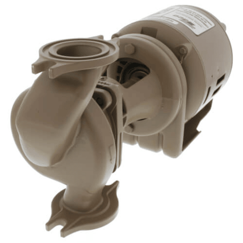 Taco 110-24S 110 Stainless Steel Three-Piece Circulator Pump, 1/12 HP  Front View