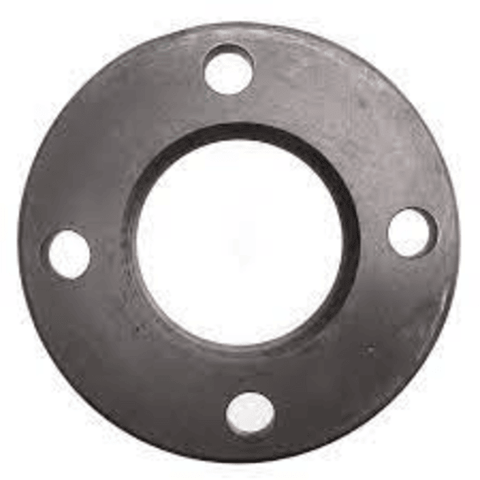 Taco 185-113C 3" Cast Iron 4-bolt threaded Flange for 1400-70/3 & 2400-70/3 Back VIew
