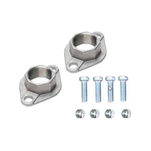 Taco 194-1542SF 1-1/2" Taco Stainless Steel Threaded Freedom Flange Set (for 2400-30S, 2400-40S) Side View