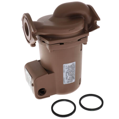 Taco 2400-50S/2-3P Stainless Steel 2400 Series Circulator Pump, 1/2 HP Front View