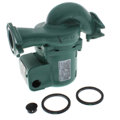 Taco 2400-60-3P Cast Iron 2400 Series Circulator Pump, 1/6 HP Front View