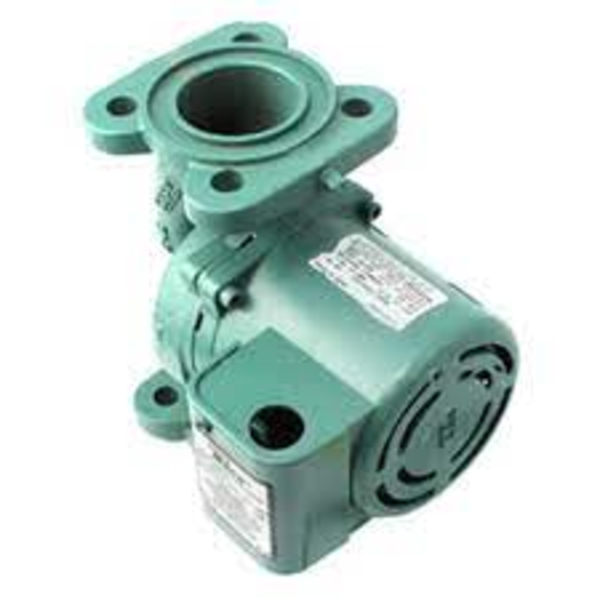 Taco 2400-70Y-3P Cast Iron 2400 Series Circulator Pump, 1/2 HP Front View