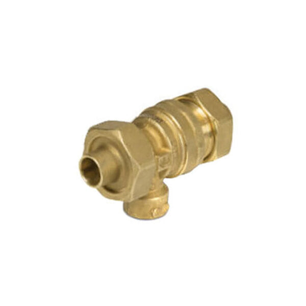 Taco 3193-C1 3/4" Brass Backflow Preventer (Sweat) Side View