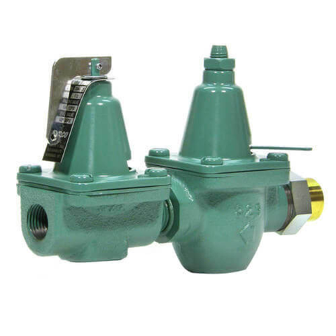 Taco 334-T3 Dual Unit Valve (Threaded) Side View