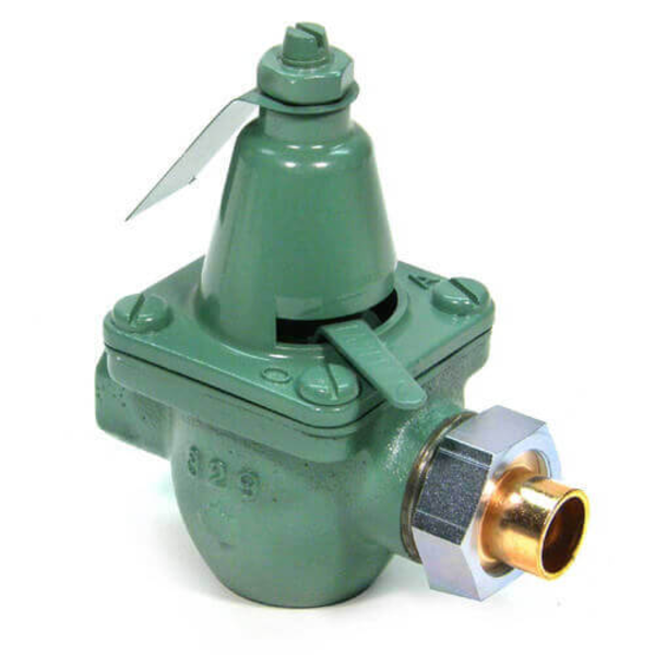 Taco 335U-050-C1 1/2" Brass Pressure Reducing Valve (Union Sweat x FNPT) Side View