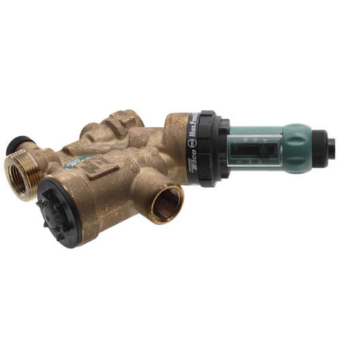 Taco 3450-T2 1/2" Combination Boiler Feed Valve & Backflow (NPT x NPT) Side View