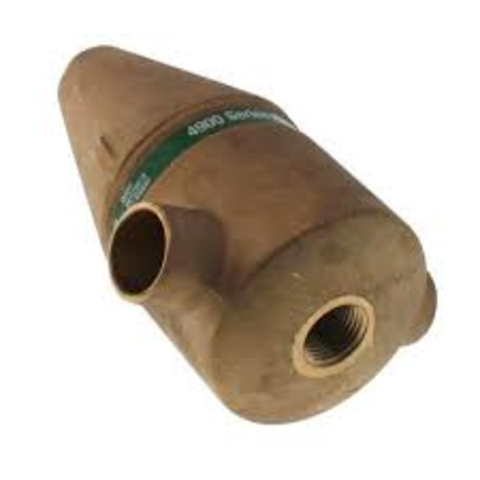 Taco 49-075P-1 3/4" Brass Series Air Separator (Press) Back VIew