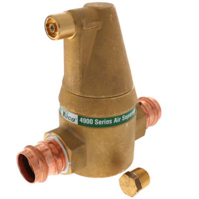 Taco 49-100P-1 1"BrassSeries Air Separator (Press) Side View