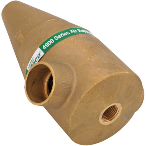 Taco-49-125C-2-1-1-4-Brass-Series-Air-Separator-Sweat Back View