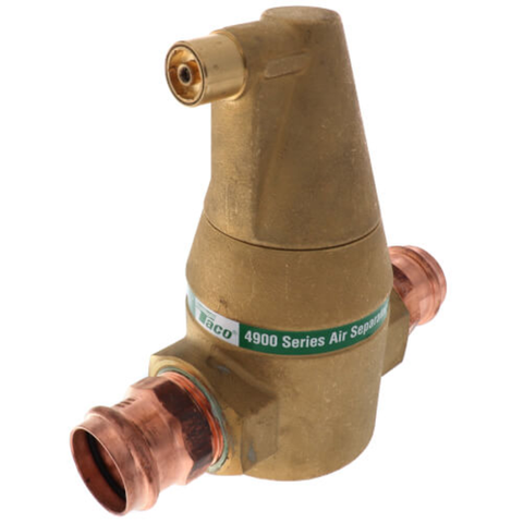 Taco 49-125P-1 1-1/4" Brass Series Air Separator (Press) Front View