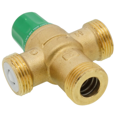 Taco 5003-P3 3/4" PEX Union Mixing Valve (Low Lead) Top View