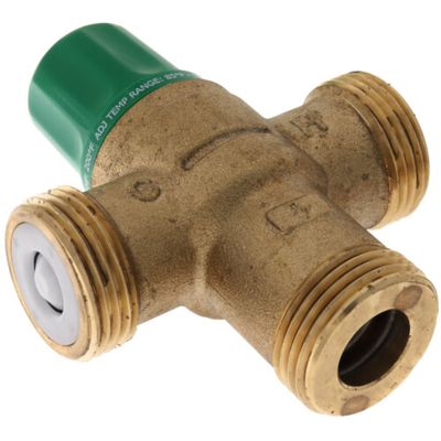 Taco 5004-HX-P3-G 1" PEX Union Heating Only Mixing Valve w/ Gauge