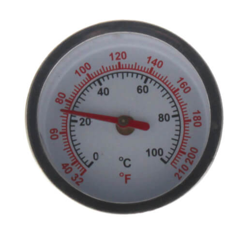 Taco 5120G-002RP Temperature Gauge for Mixing Valves Front View
