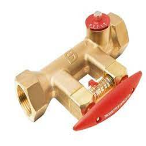 Taco 7205-3 1" Union TacoSetter Bypass Balancing Valve (2-8 GPM) Side View