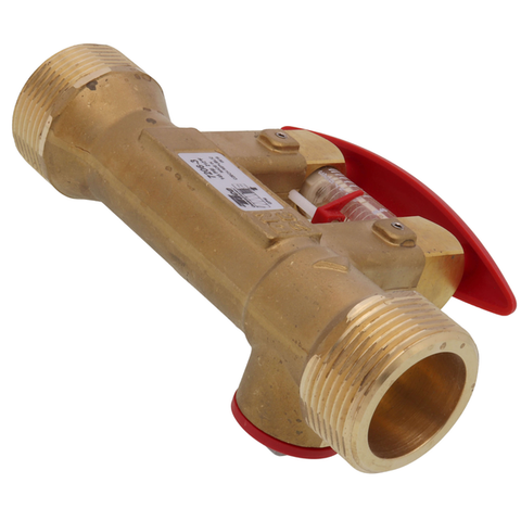 Taco 7206-3 1-1/4" Union TacoSetter Bypass Balancing Valve (3-10 GPM) Back View