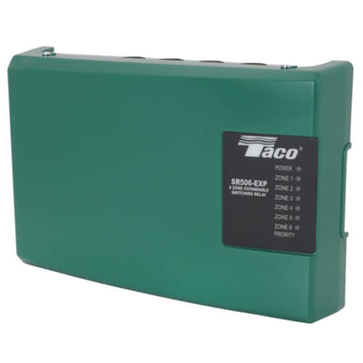 Taco SR506-4 6 Zone Switching Relay Front View