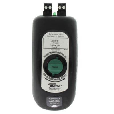 Taco Z050C3-2 1/2" 3-Way Zone Sentry Valve Normally Closed (Sweat) Top View