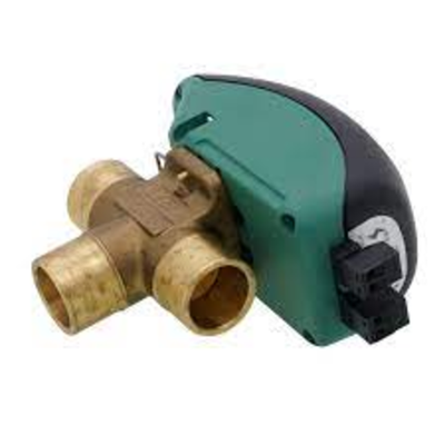 Taco Z100T3-2 1" Zone Sentry Valve, 3 Way Normally Closed (Threaded) Back View