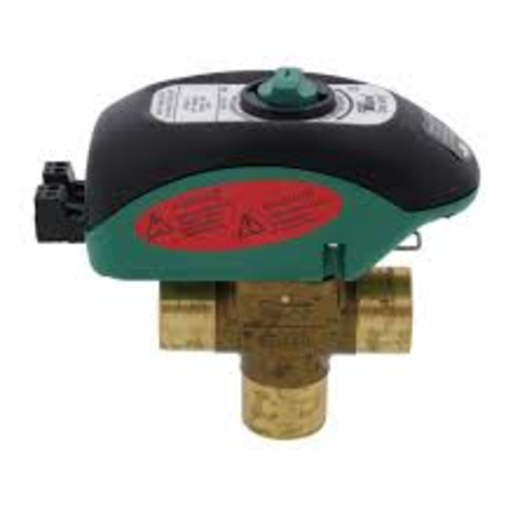Taco Z100T3-2 1" Zone Sentry Valve, 3 Way Normally Closed (Threaded) Side View