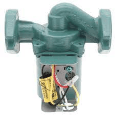 Taco 006-F7-IFC Cast Iron Circulator w/ Integral Flow Check, 1/40 HP Side View