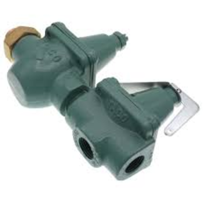 Taco  334-3 Taco Cast Iron Pressure Reducing Valve, Dual Control (Sweat) Side View