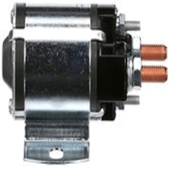 W-R124-317111 Solenoid SPDT 36 VDC Isolated Coil Continuous Duty Normally Open Continuous Contact Rating 100 Amps Inrush 400 Amps Normally Closed Continuous Contact Rating 50 Amps Inrush 100 Amps Side View