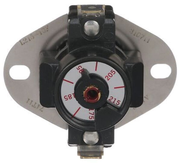 White-Rodgers 3L05-3 Adj Snap Disc Limit Control 210/250f Replaces 3l05-6 Frony View