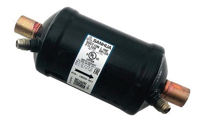 Sanhua FDSL-165-S Suction-Line Filter-Drier - 5/8" ODF, molded core, with 2 acc
