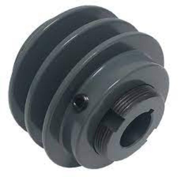2VP65X1-3/8 Cast Iron Sheave Two Groove Variable Pitch Side View