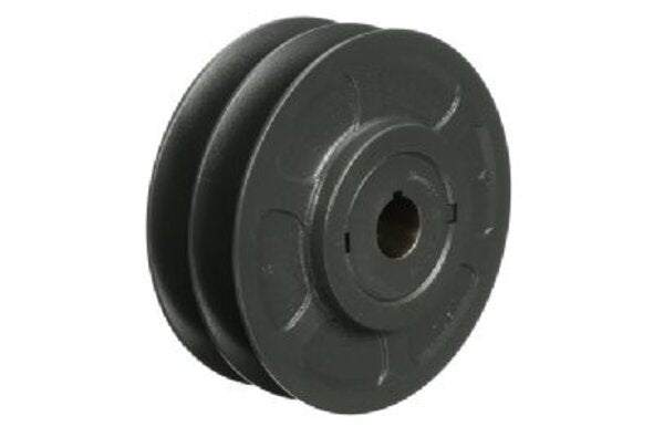 2VP71X1-5/8 2VP Cast Iron Sheave Two Groove Variable Pitch Side View