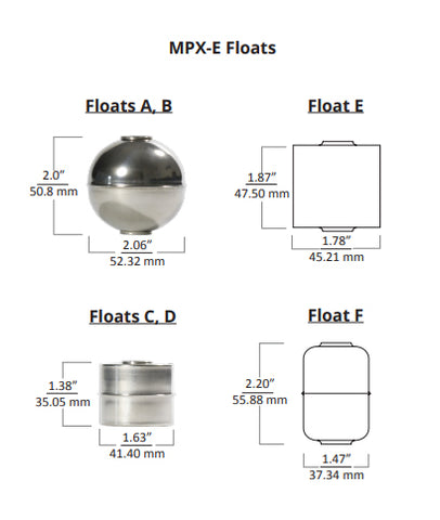  Float Magnetostrictive Level Sensor