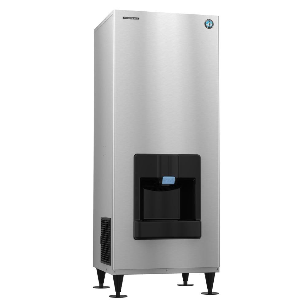 Hoshizaki Countertop Air Cooled Ice Maker and Water Dispenser - 10 lb.  Storage