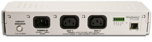 WebSwitch/ WebSwitch Plus Remote Power Switch & Auto Reboot Device ...