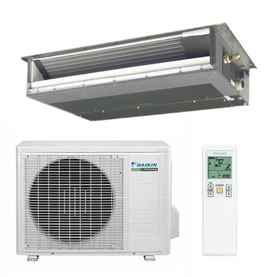 Daikin 12,000 BTU 15.5 SEER Heat Pump LV-Series Concealed Duct System Air Conditioning System Goodman 3 to 3.5 Ton Evaporator Coil; Upflow/Downflow; Uncased A Coil; 23" Width