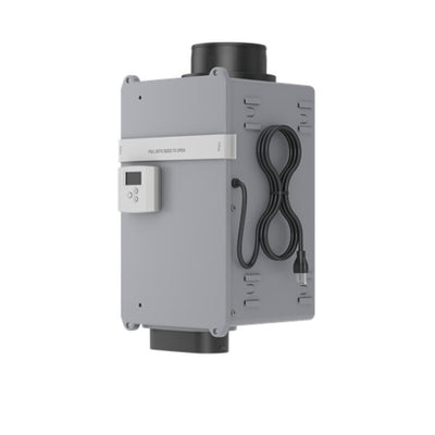 Aprilaire Fresh Air Ventilator With Powered Damper and Filter - Retrofit Kit Side View