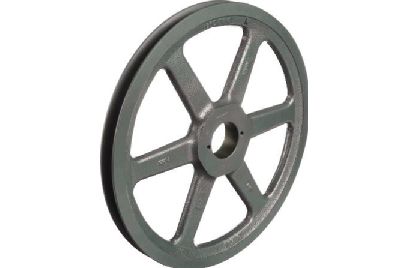 BK120H BK Cast Iron Sheave Single Groove Combination Side View