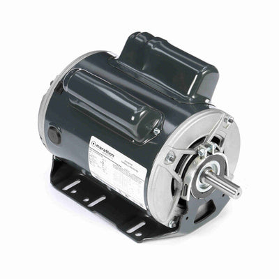 Marathon Belt Drive Motor, 1725 RPM, 1.5 HP, 115/208-230 V, 56H Frame, Open Drip Proof