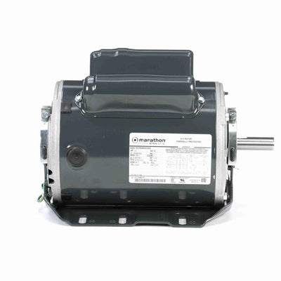 Marathon Belt Drive Motor, 1725 RPM, 1.5 HP, 115/208-230 V, 56H Frame, Open Drip Proof