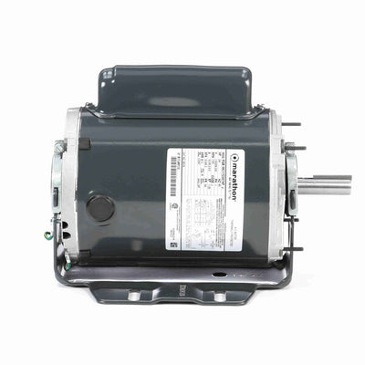 Marathon Belt Drive Motor Side View