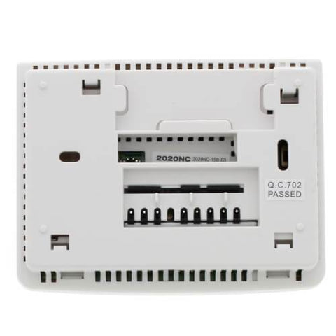 Braeburn Builder Programmable Thermostat, View From Behind