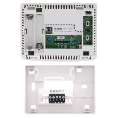 Braeburn Builder Value Heat Only Thermostat, View From The Middle