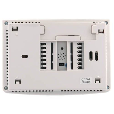 Braeburn BlueLink Model Wi-Fi Programmable Thermostat, View From Behind