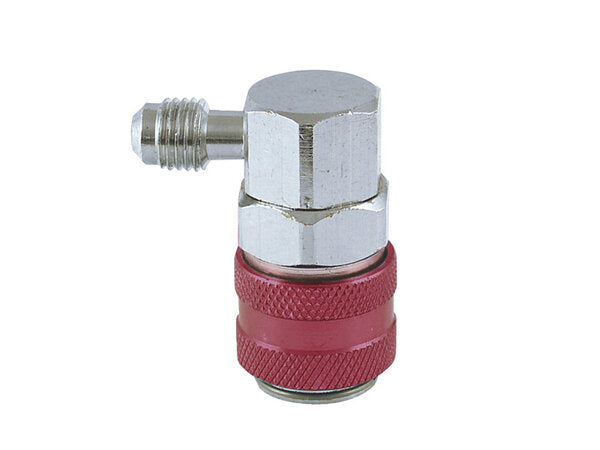 CPS QCH90  R134A Snap-N-Seal Automotive Coupler Side View