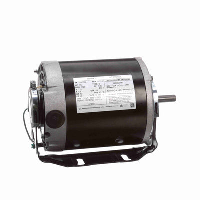 Century Open Drip Proof Belt Drive Motor Side view
