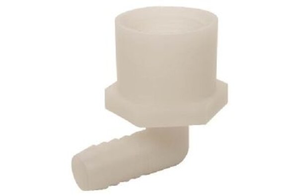 Diversitech 701-019 Nylon Condensate Fitting Elbow, 2 Pack Side View